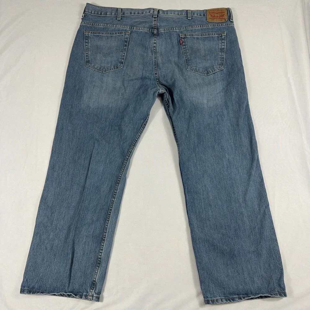 Levi's‎ 569 Loose Straight Leg Jeans Medium Wash Denim Mens 44x30